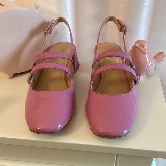 NWB Coach Winley Mary Jane slingbacks, sz. 8.5 - Picture 3 of 5